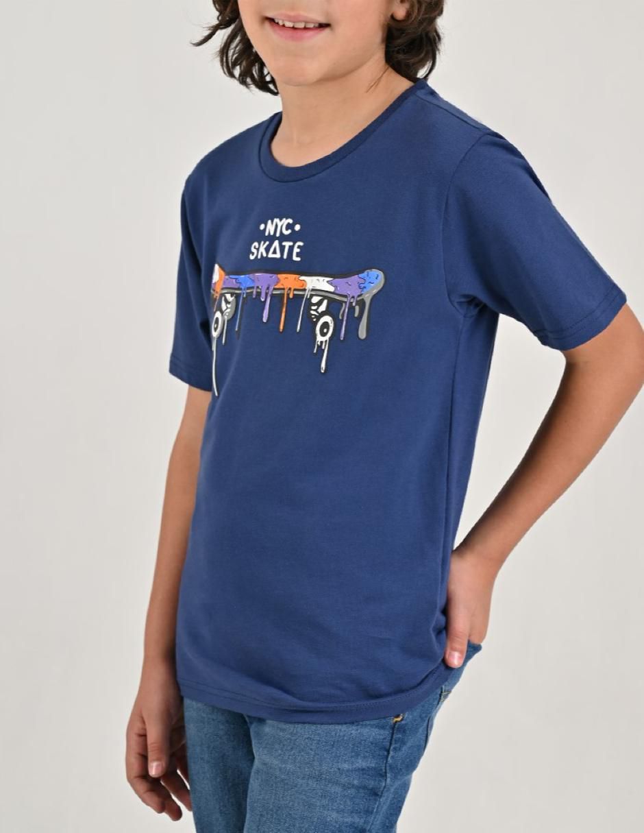 Playera manga corta para niño 3