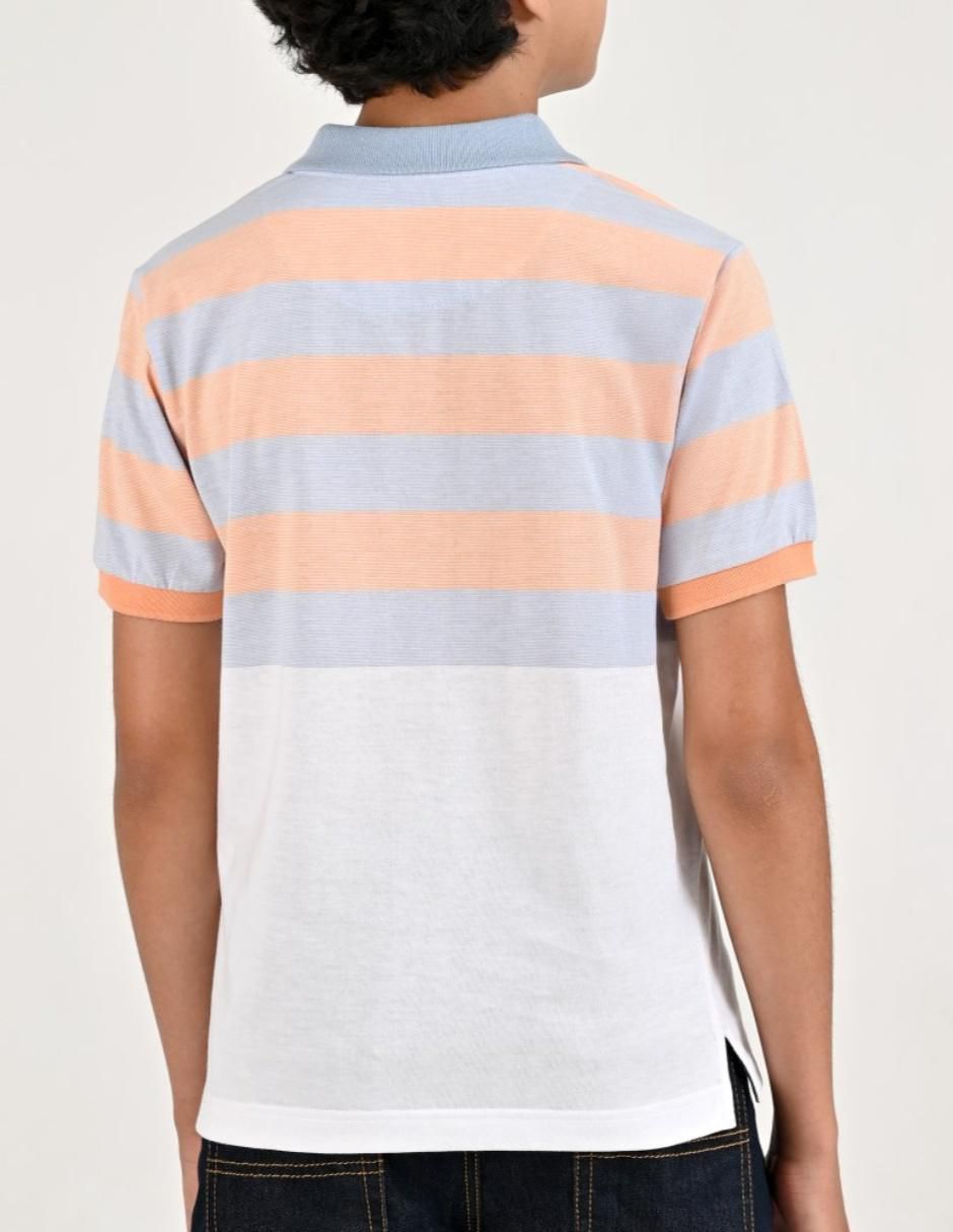 Playera tipo polo para niño 2
