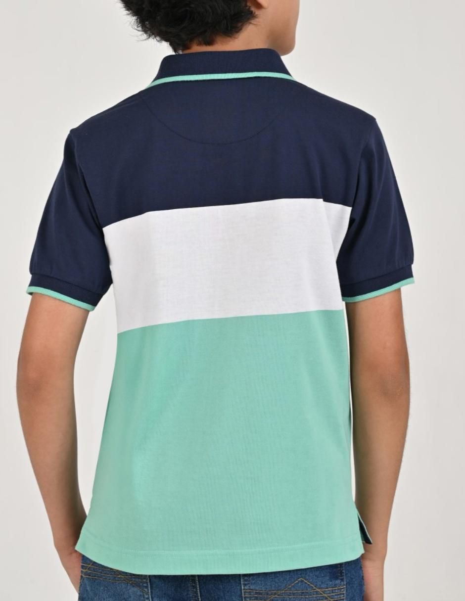 Playera tipo polo para niño 2