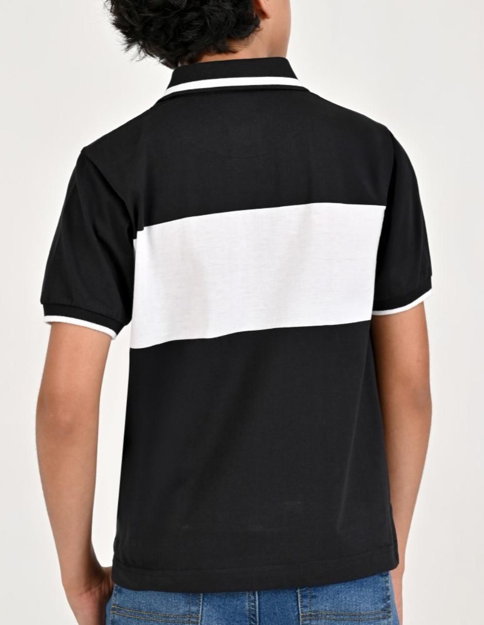 Playera tipo polo para niño 2