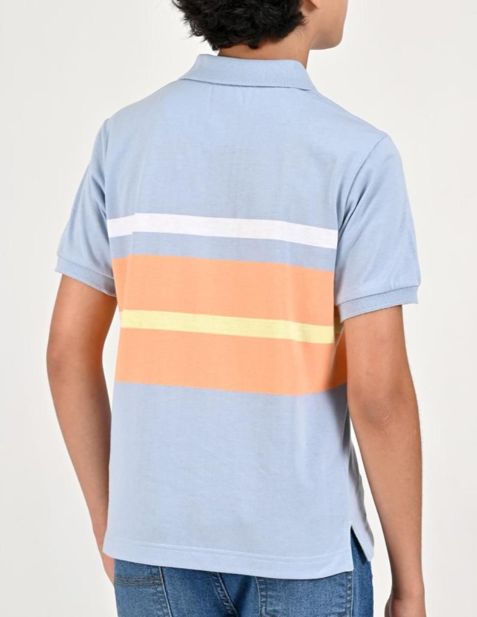 Playera tipo polo para niño 2