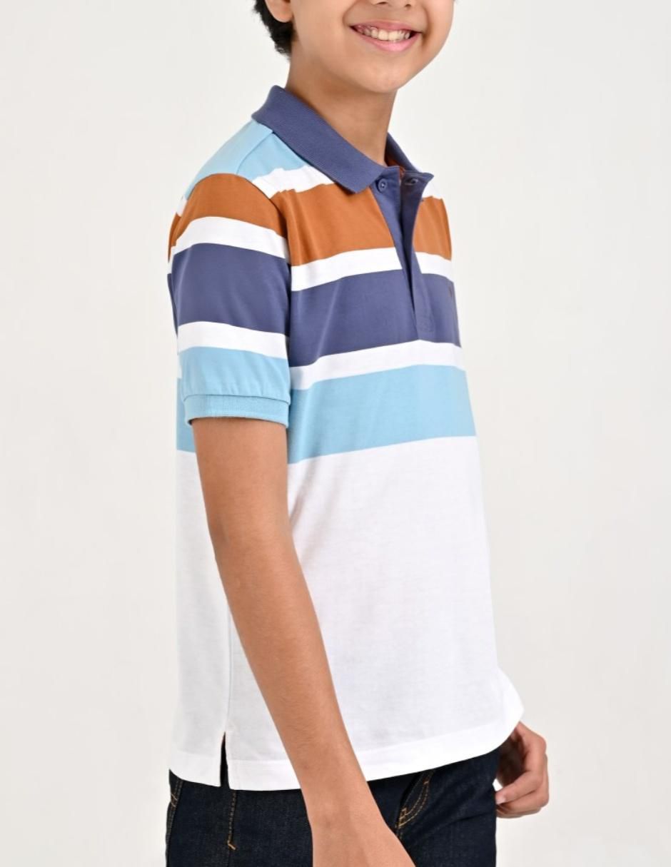 Playera tipo polo para niño 3