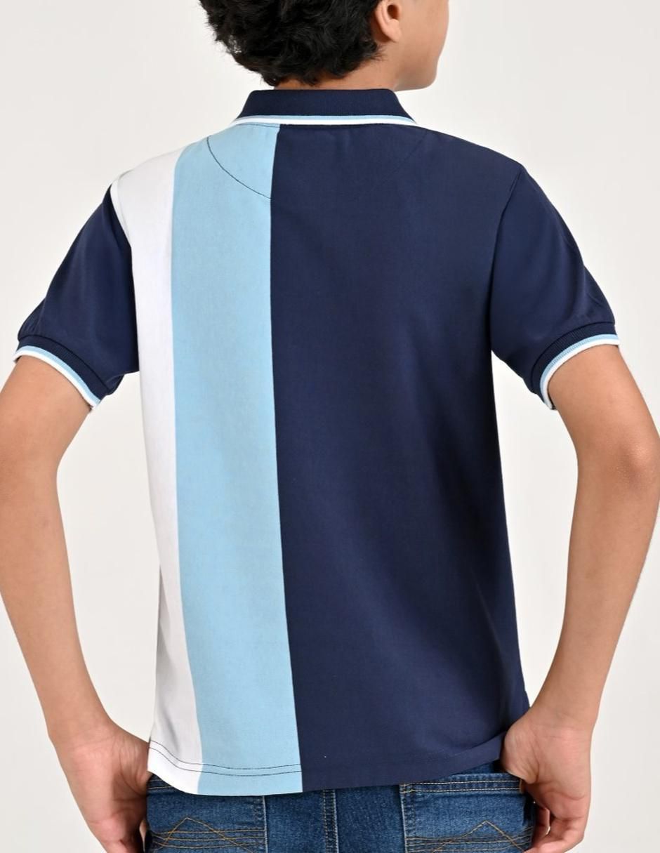 Playera tipo polo para niño 2