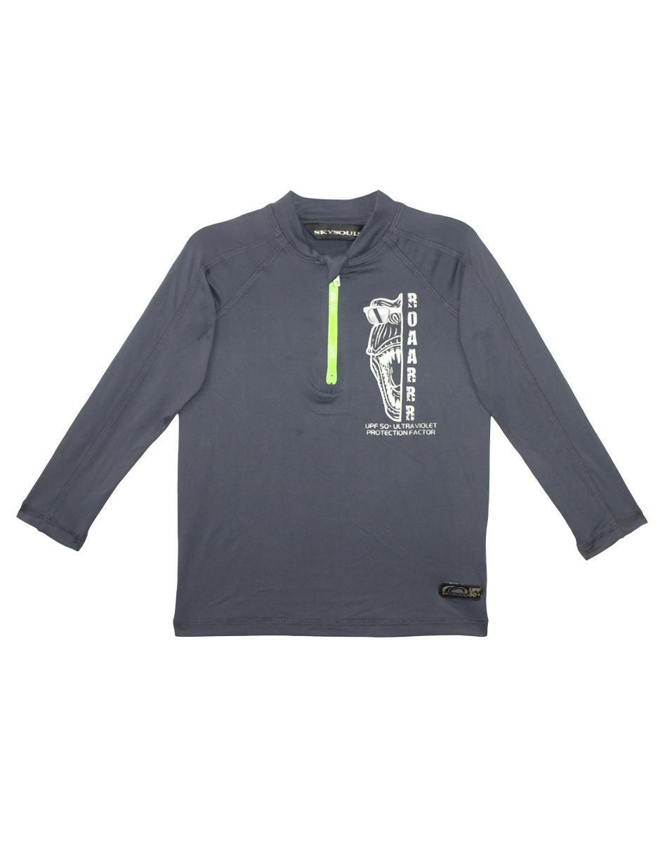 Wetshirt estampado gráfico para niño