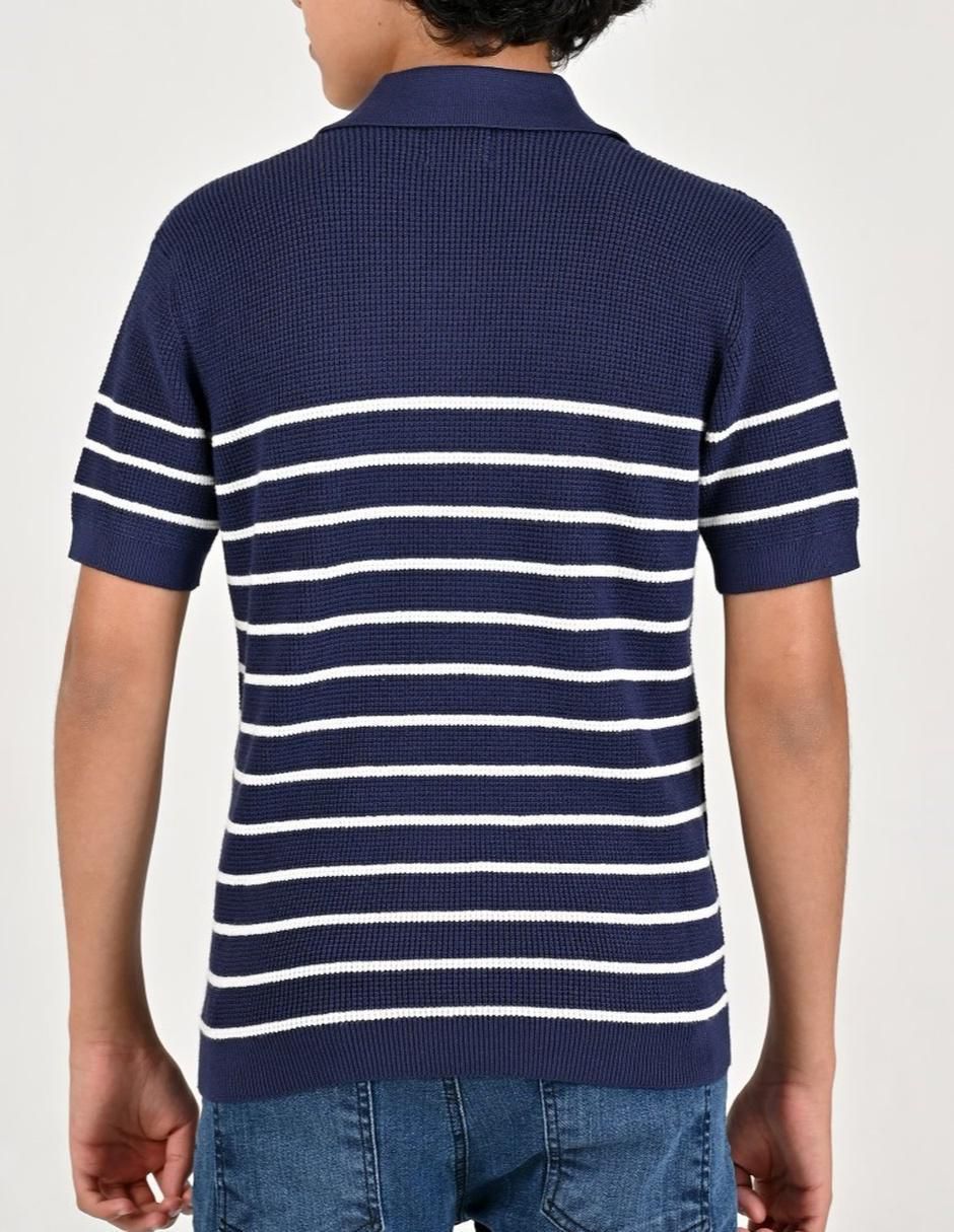 Playera tipo polo para niño 2
