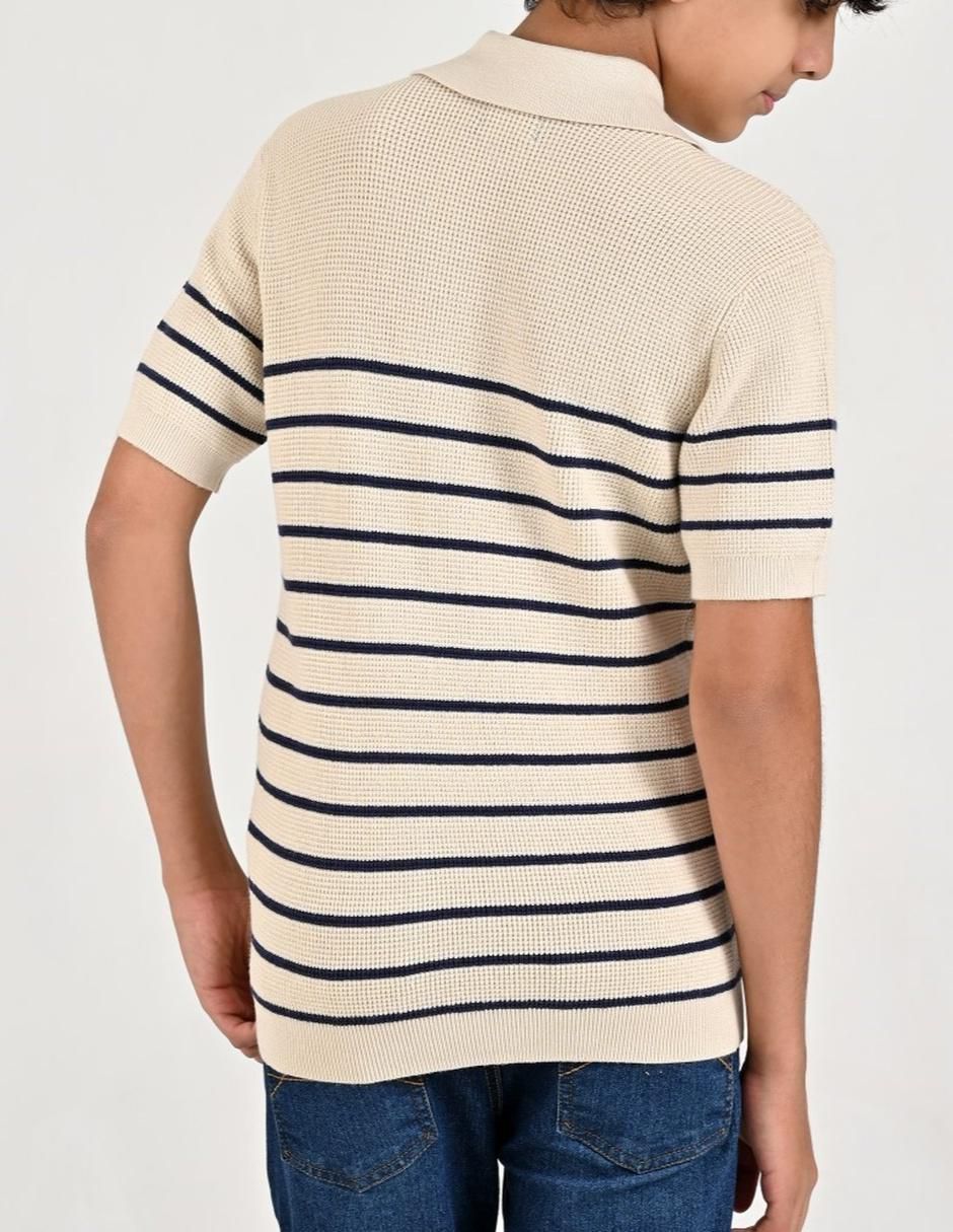 Playera tipo polo / set playera tipo polo yale sin familia "de" poliéster "para" infantil niño
