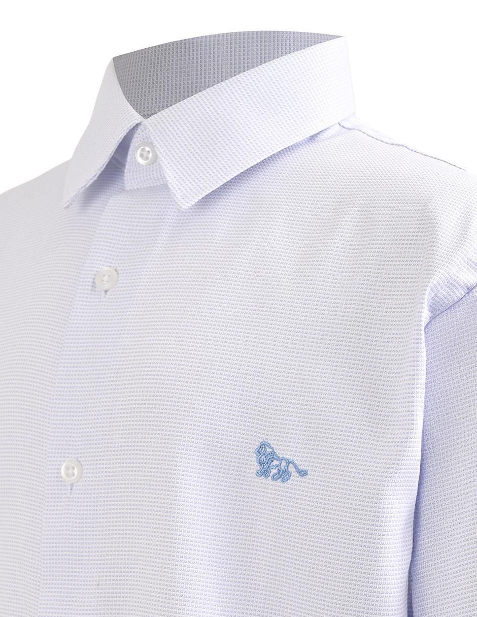 Camisa de vestir de algodón manga larga para niño 3