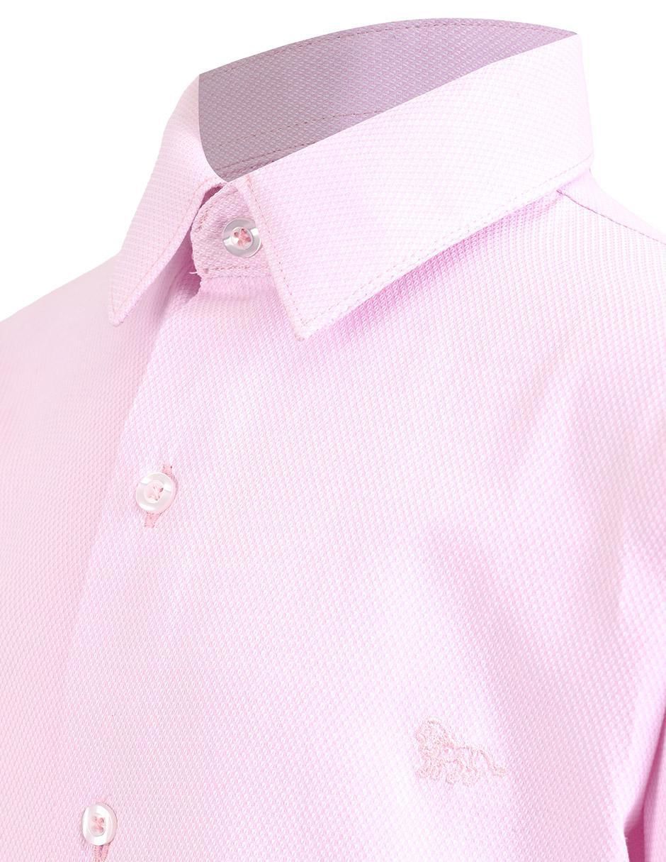 Camisa de vestir de algodón manga larga para niño 3