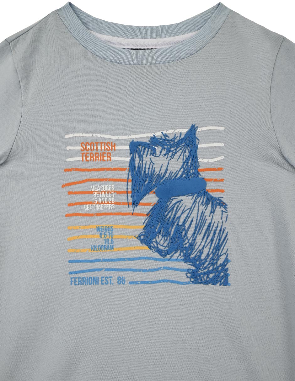 Playera Sonide manga corta para niño 2