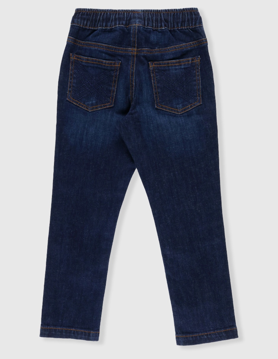 Jeans straight Fioravanti lavado stone wash para niño 2