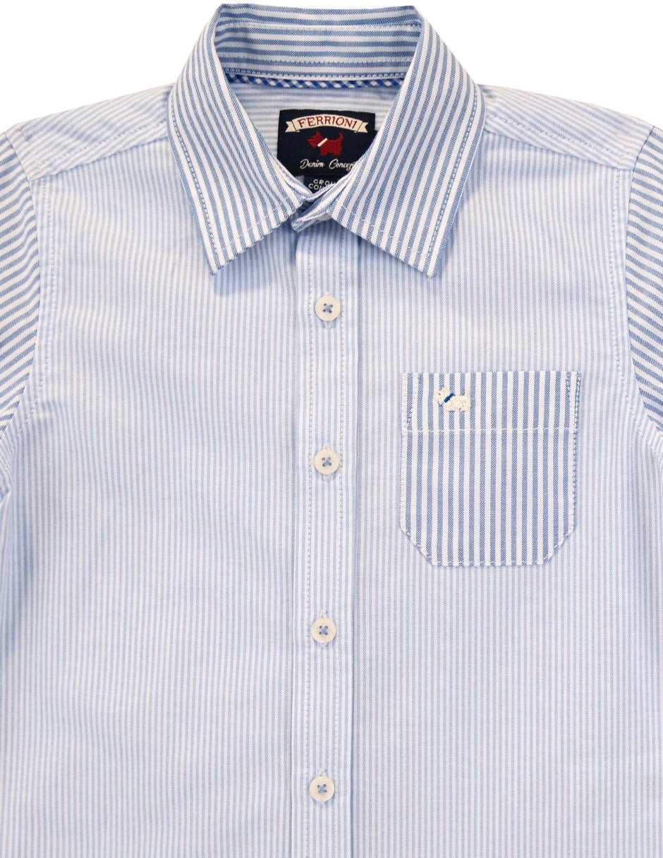 Camisa casual Garan de algodón manga larga para niño 2