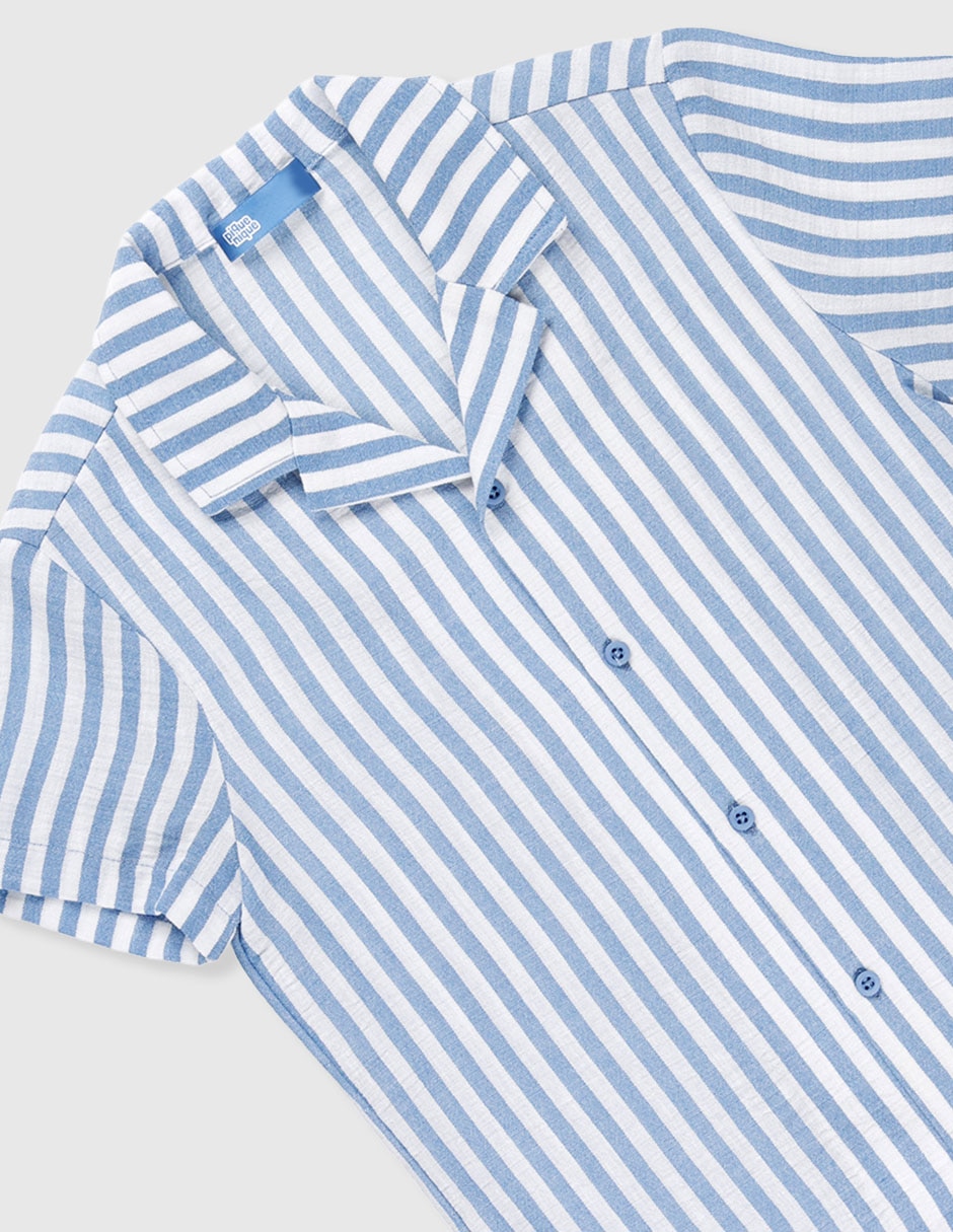 Camisa casual manga corta para niño 3