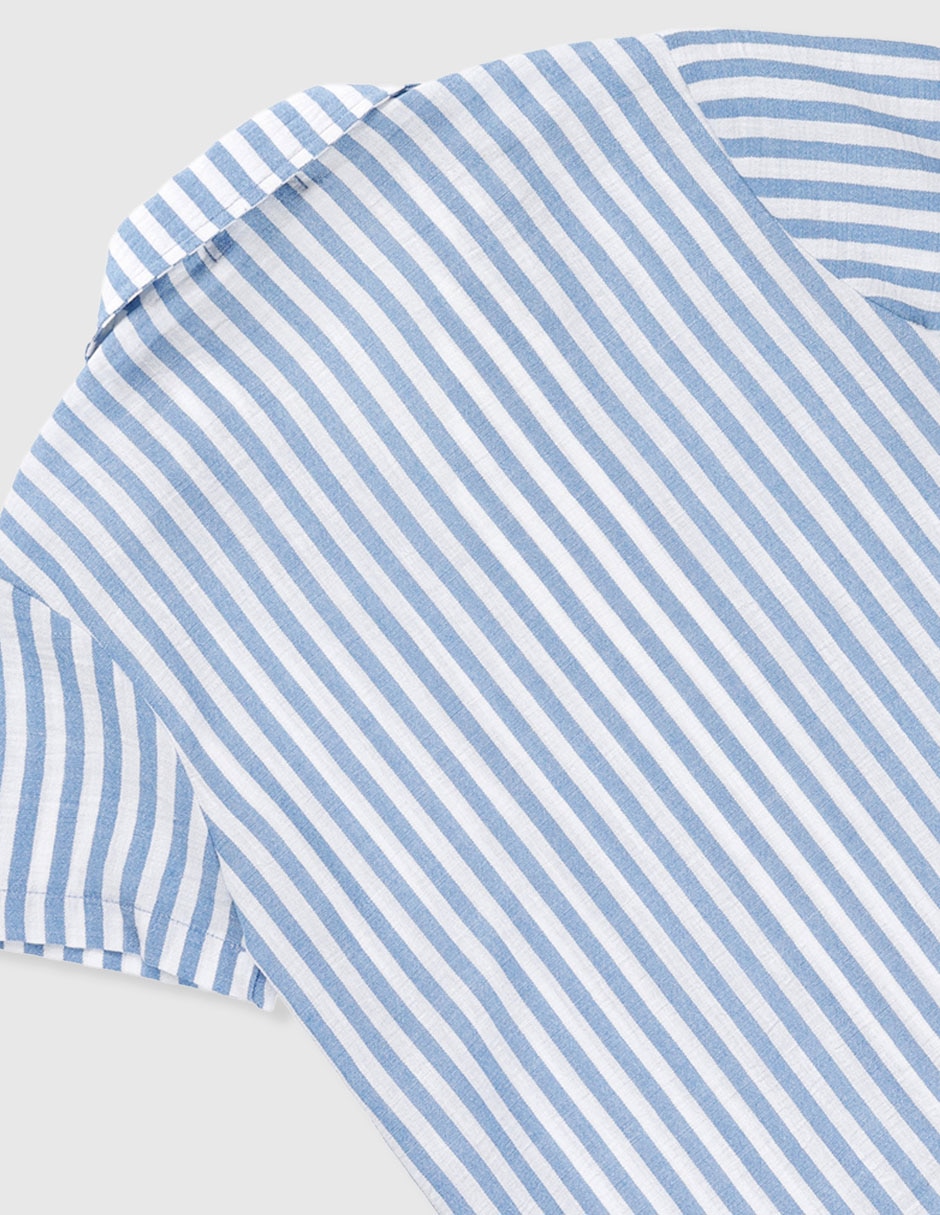 Camisa casual manga corta para niño 4
