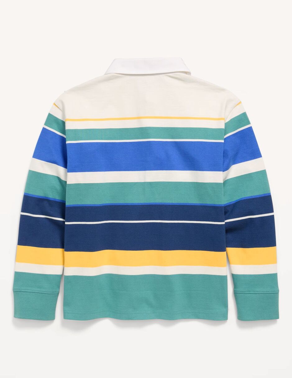 Playera tipo polo de algodón para niño 2