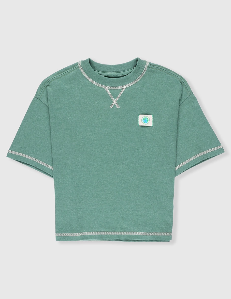 Playera manga corta para niño
