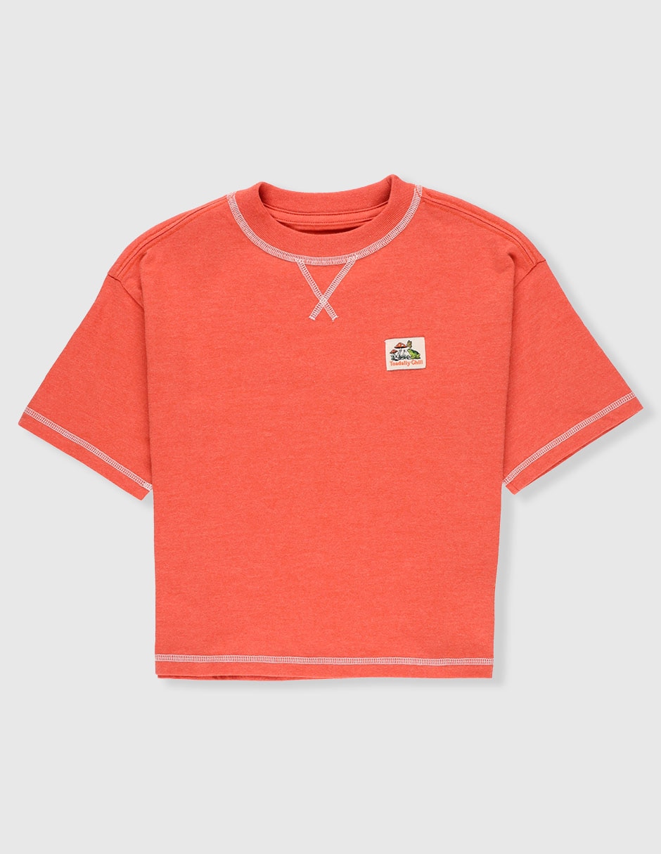 Playera manga corta para niño