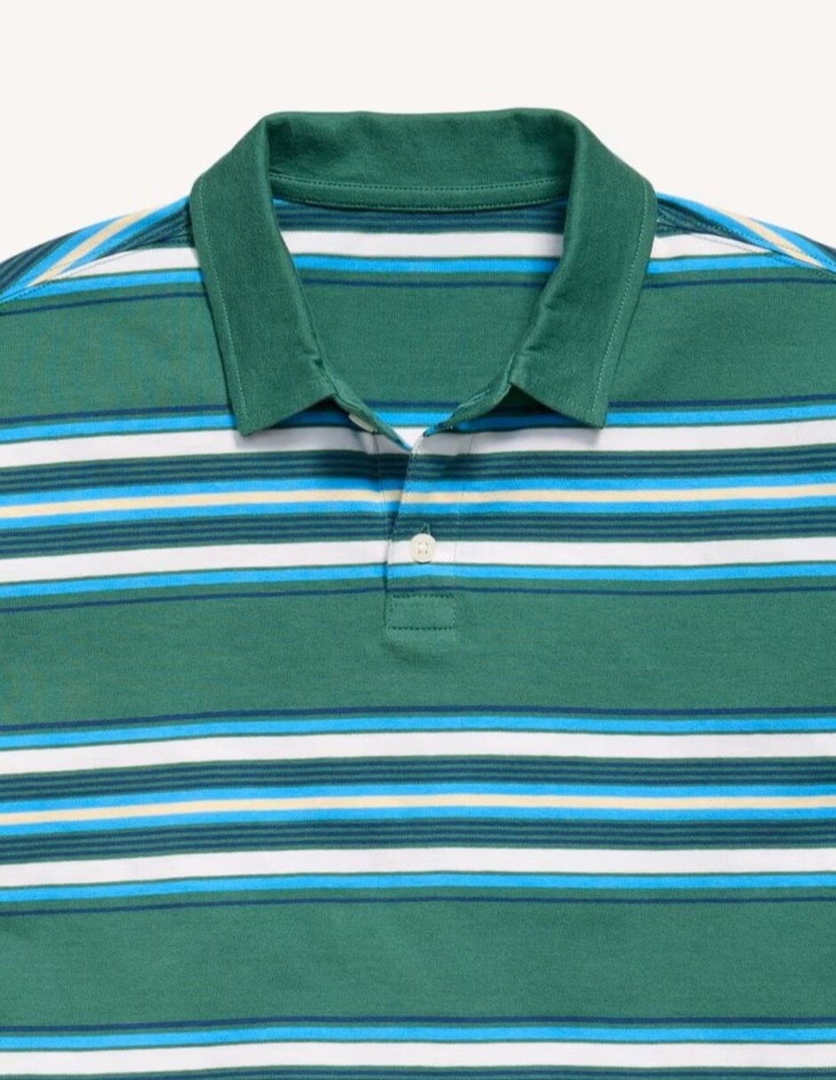Playera tipo polo de algodón para niño 3