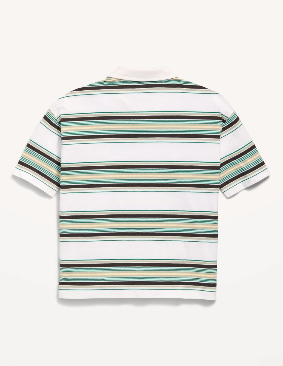 Playera tipo polo de algodón para niño 2