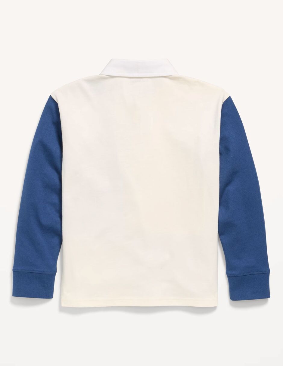 Playera tipo polo de algodón para niño 2