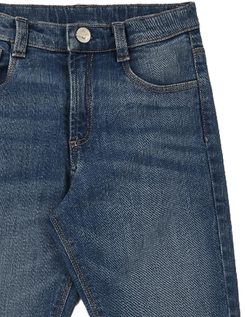 Jeans straight Donato deslavado para niño 2