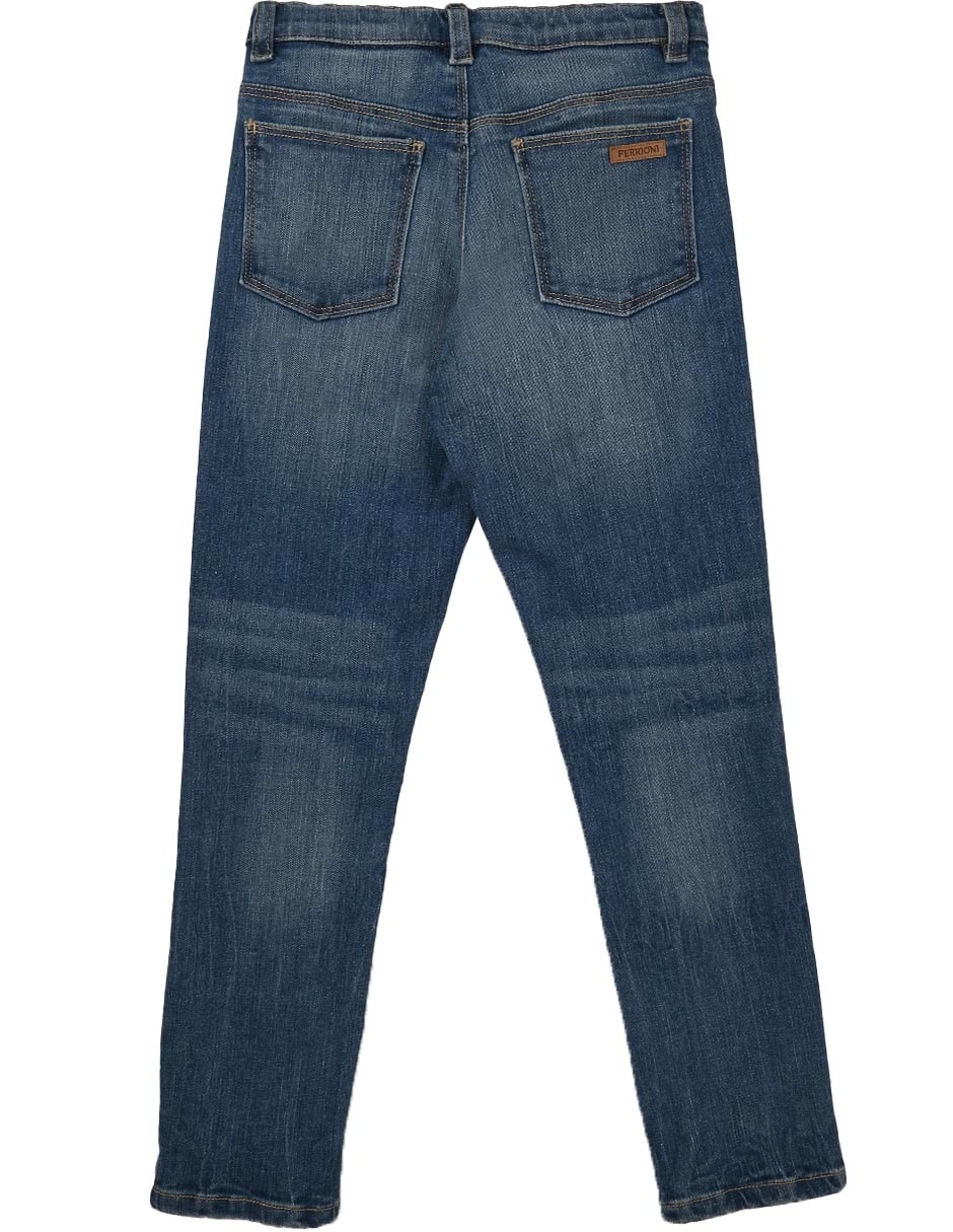 Jeans straight Donato deslavado para niño 4