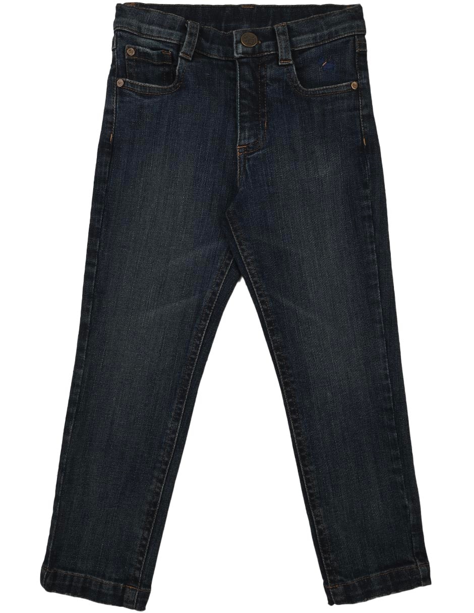 Jeans straight Phelps deslavado para niño Jeans straight Phelps deslavado para niño