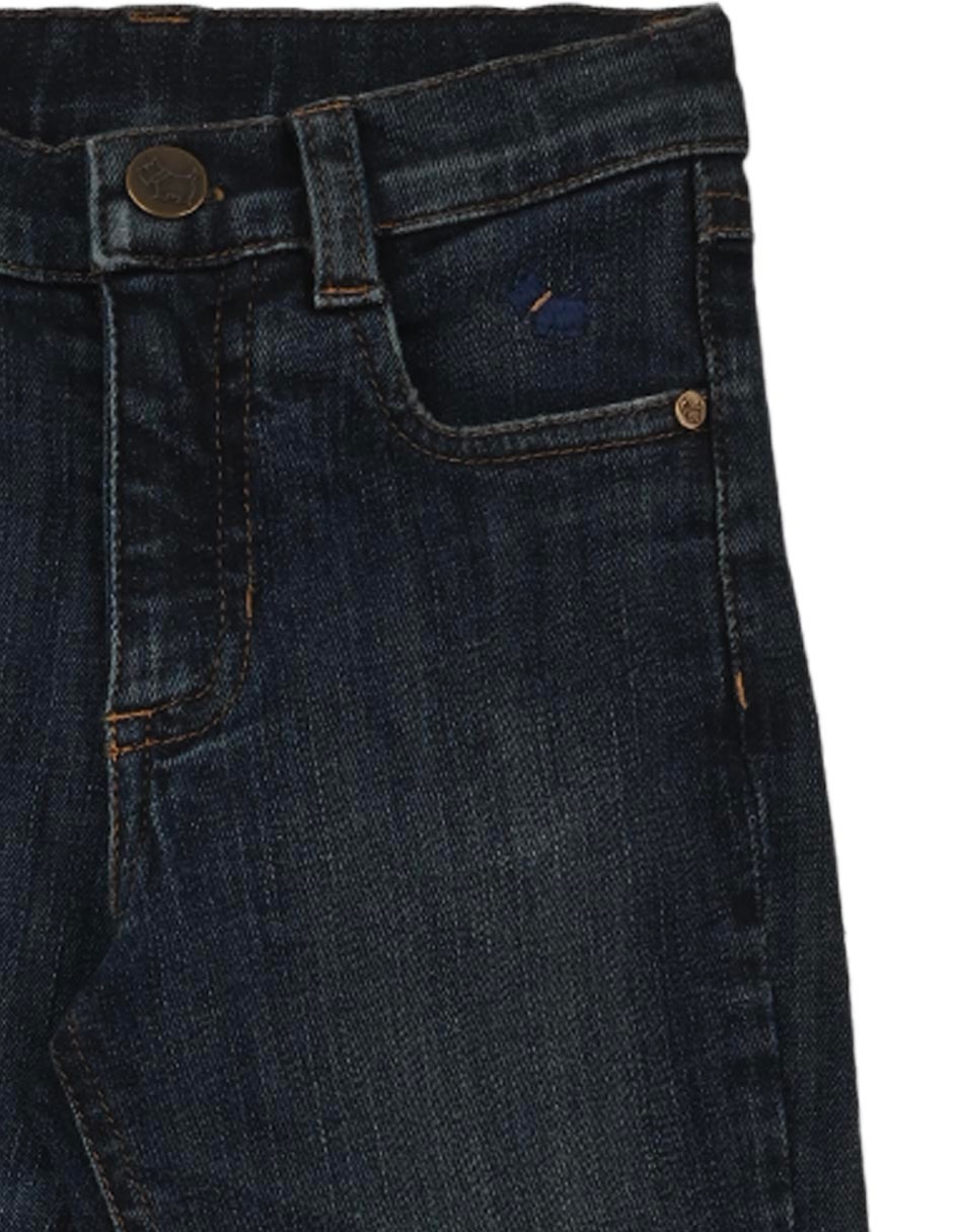 Jeans straight Phelps deslavado para niño 2