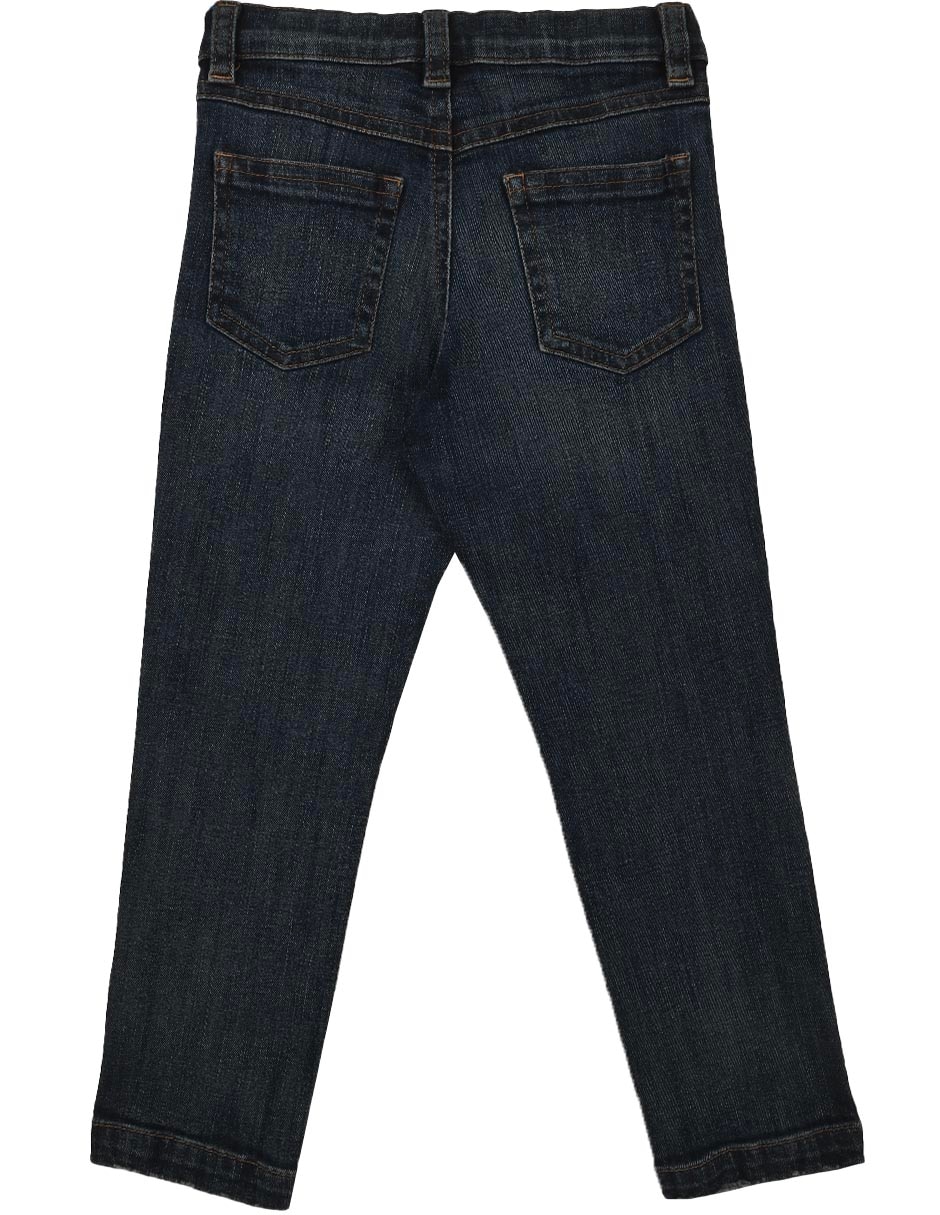 Jeans straight Phelps deslavado para niño 4