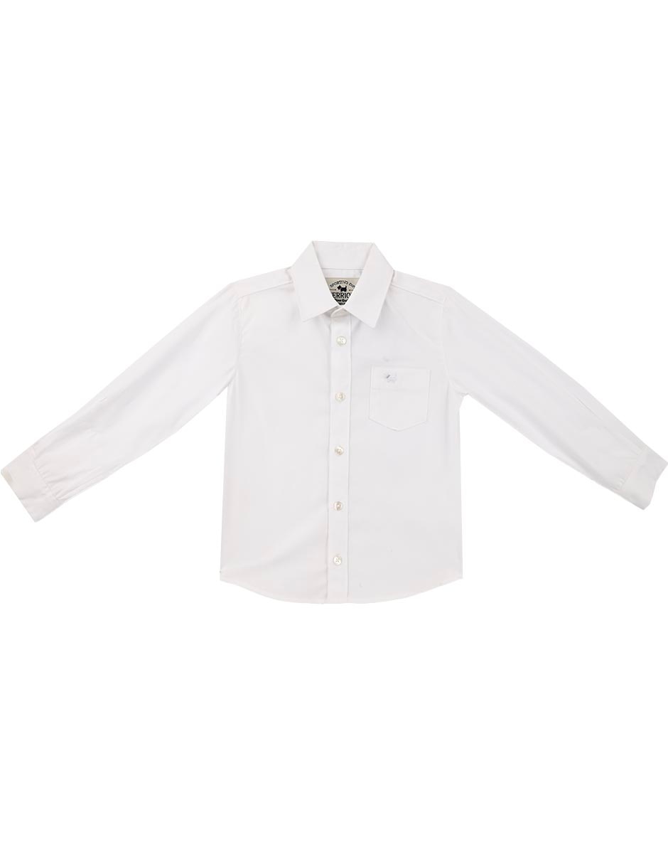 Camisa casual Bruno de algodón manga larga para niño Camisa casual Bruno de algodón manga larga para niño