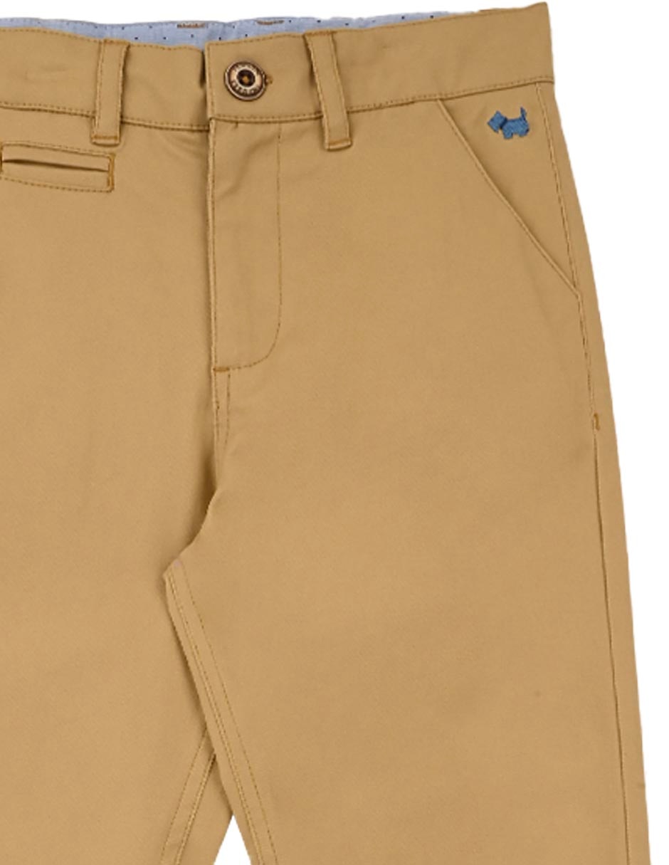 PANTALON FERRIONI M292, 10 AÑOS, BEIGE