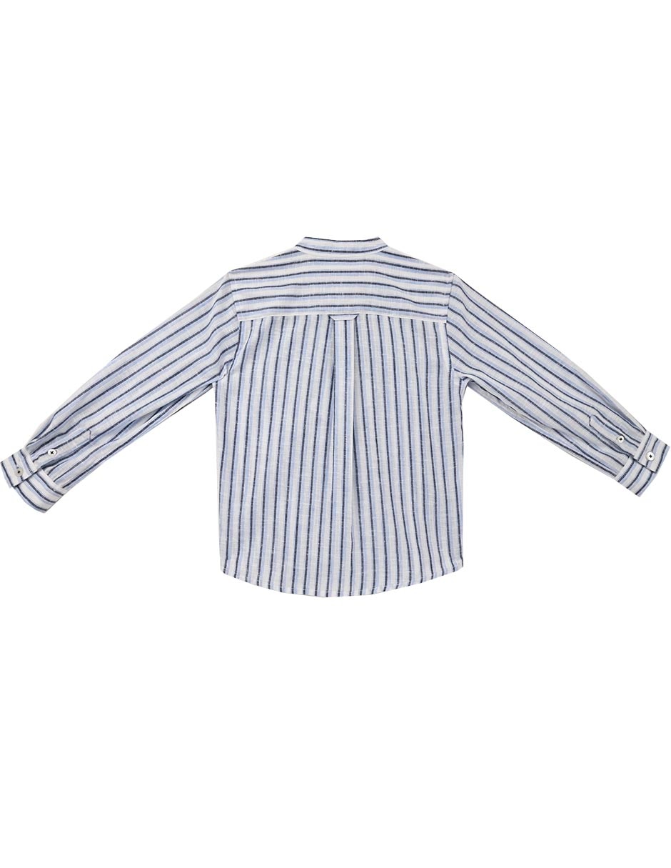 Camisa casual Cardona de algodón manga larga para niño 2
