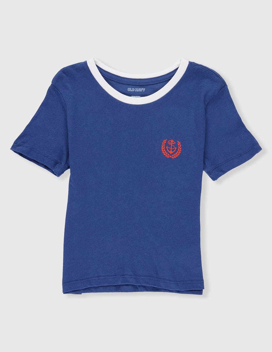 Playera manga corta para niño