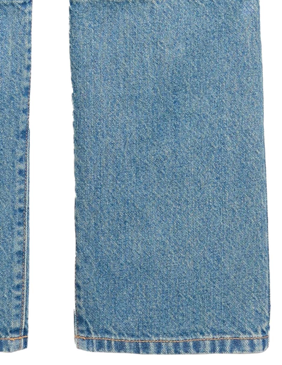 Jeans carpenter baggy lavado medio para niño 3