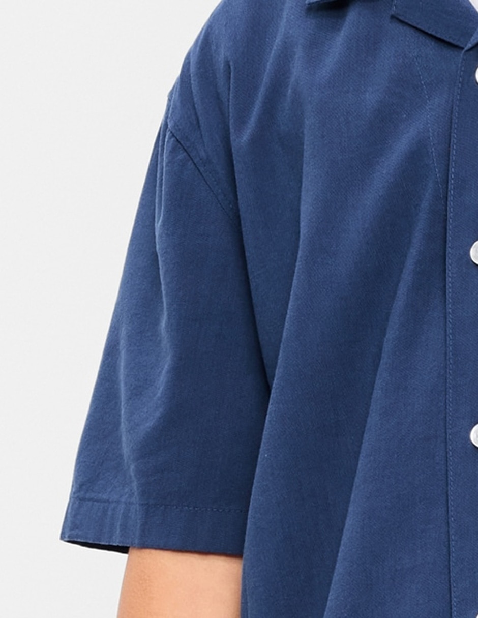 Camisa casual de algodón manga corta para niño 2