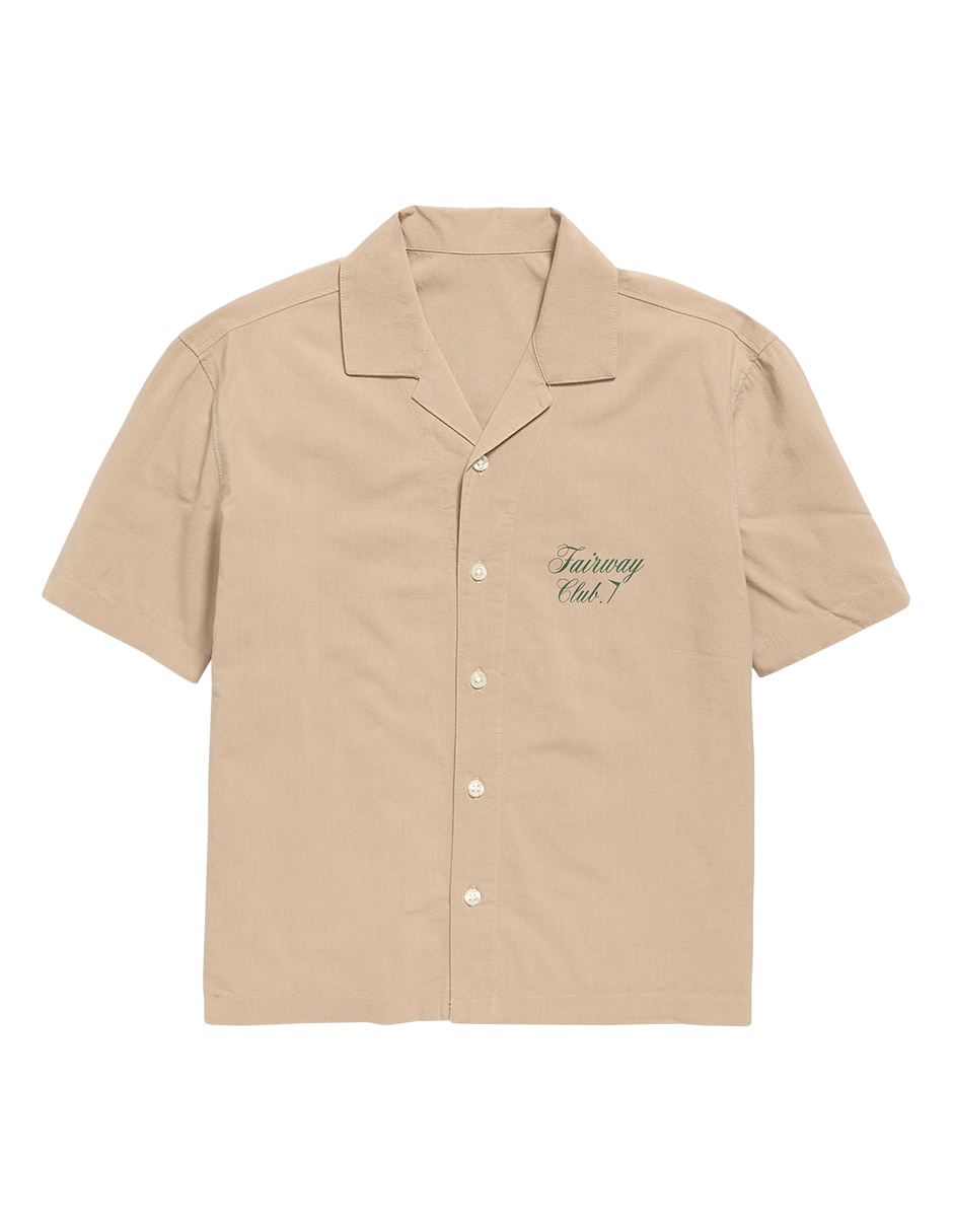 Camisa casual de algodón manga corta para niño 3