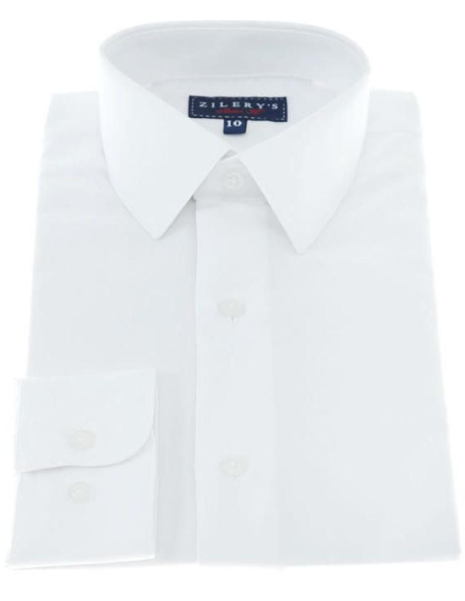 Camisa casual de algodón manga larga para niño Camisa casual de algodón manga larga para niño