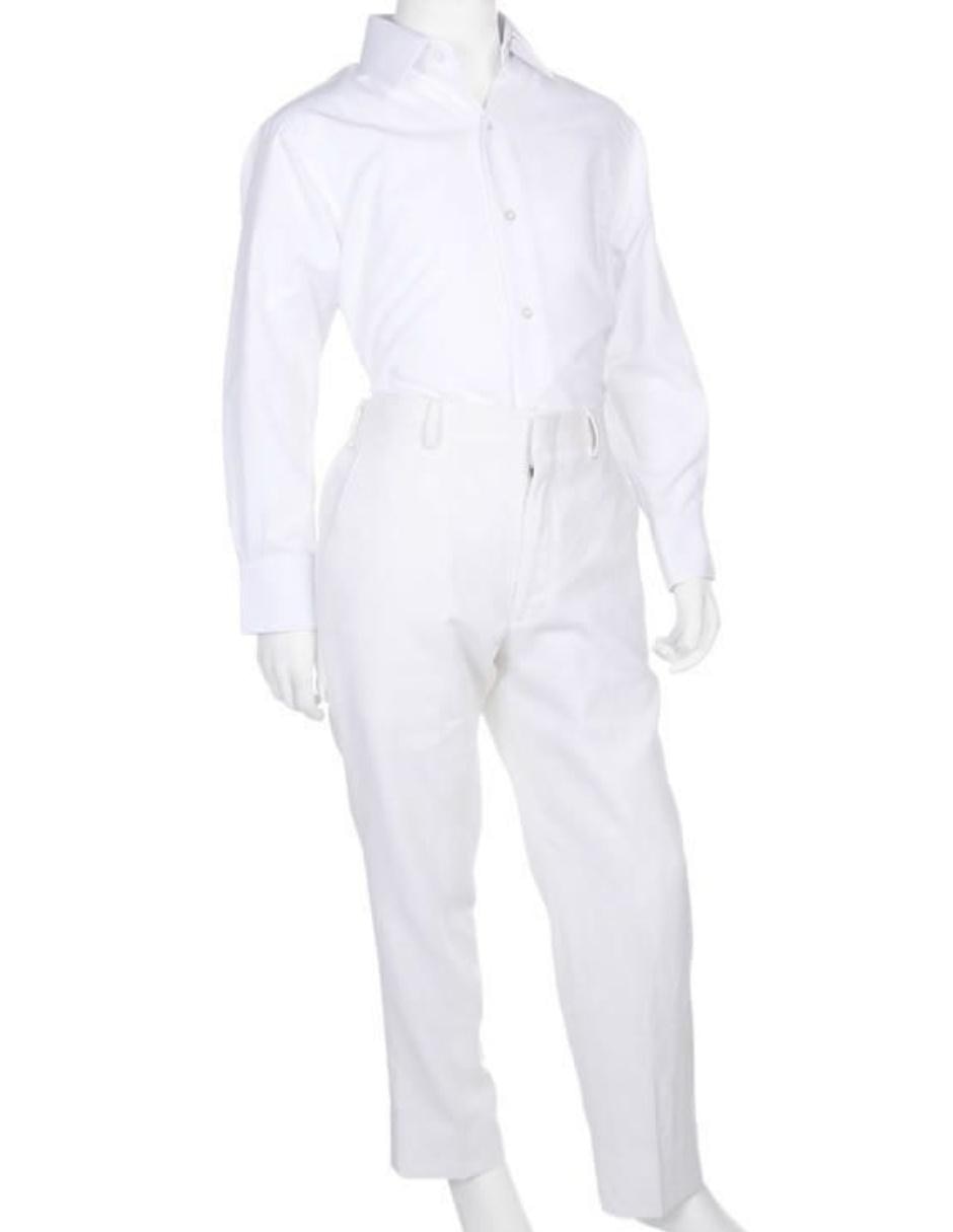 Camisa casual de algodón manga larga para niño 5